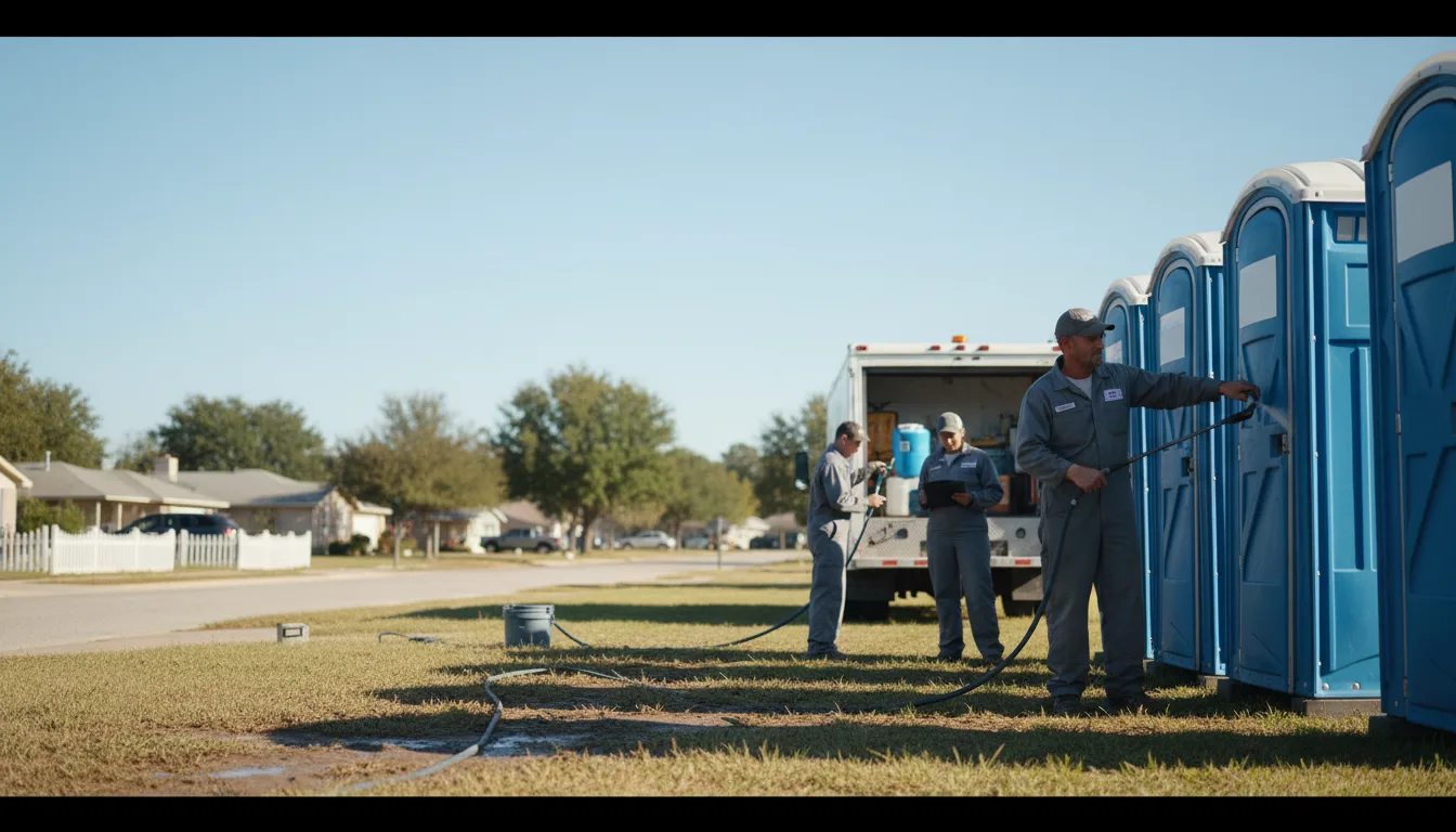 Long-Term Portable Toilet Rental in Goodfield, IL near me